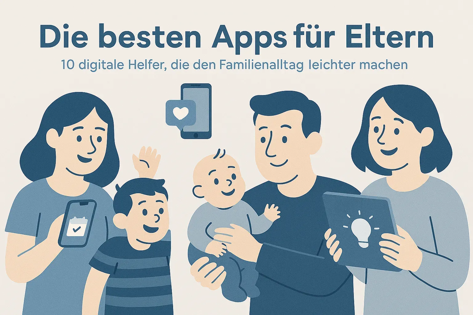 Mit den richtigen Apps wird der Familienalltag nicht nur leichter, sondern auch schöner: Ob Organisation, kreative Ideen oder wertvolle Erinnerungen – digitale Helfer unterstützen Eltern dabei, den Überblick zu behalten und die besonderen Momente bewusst zu genießen.